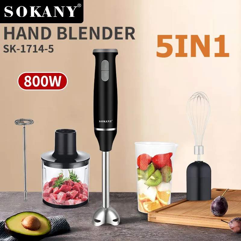 ხელის ბლენდერი Sokany SK-1714-5
